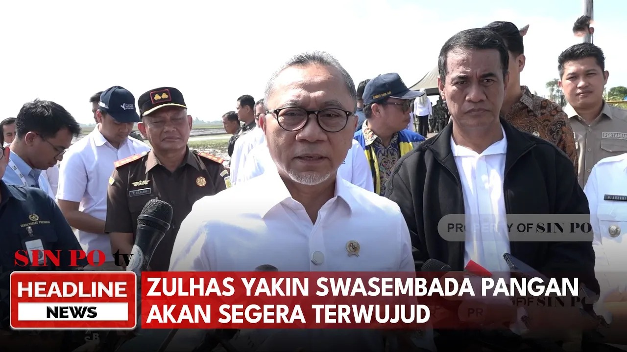 Zulhas Yakin Swasembada Pangan Akan Segera Terwujud
