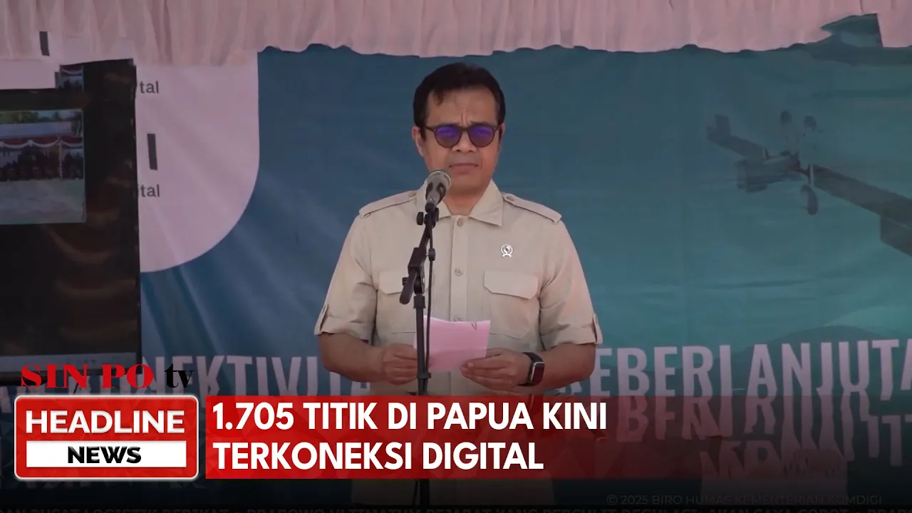 1.705 Titik di Papua Kini Terkoneksi Digital