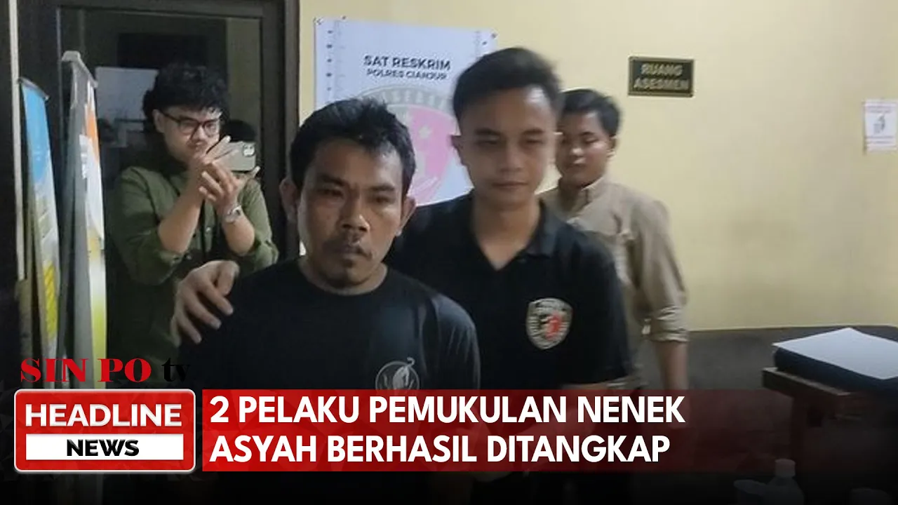 2 Pelaku Pemukulan Nenek Asyah Berhasil Ditangkap