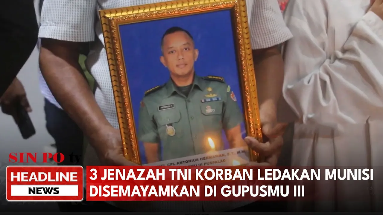 3 Jenazah TNI Korban Ledakan Munisi Disemayamkan Di Gupusmu III