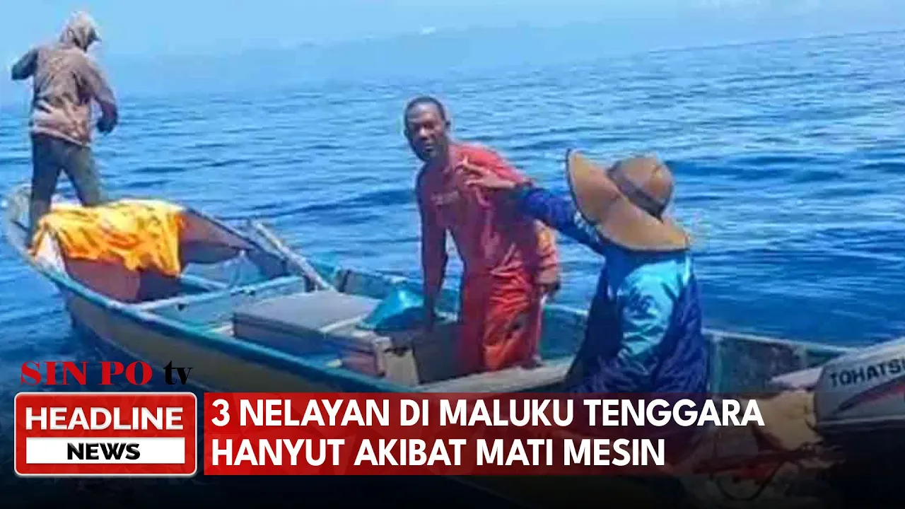 3 Nelayan Di Maluku Tenggara Hanyut Akibat Mati Mesin