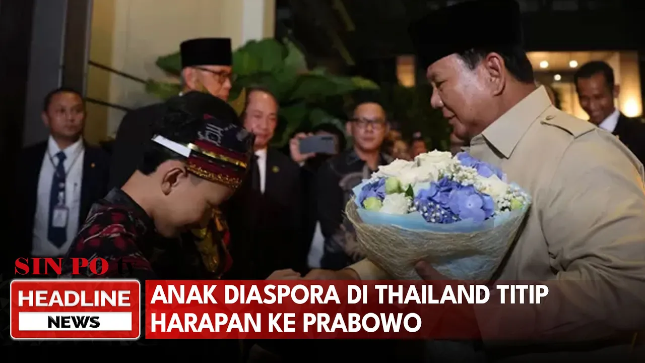 Anak Diaspora Di Thailand Titip Harapan Ke Prabowo