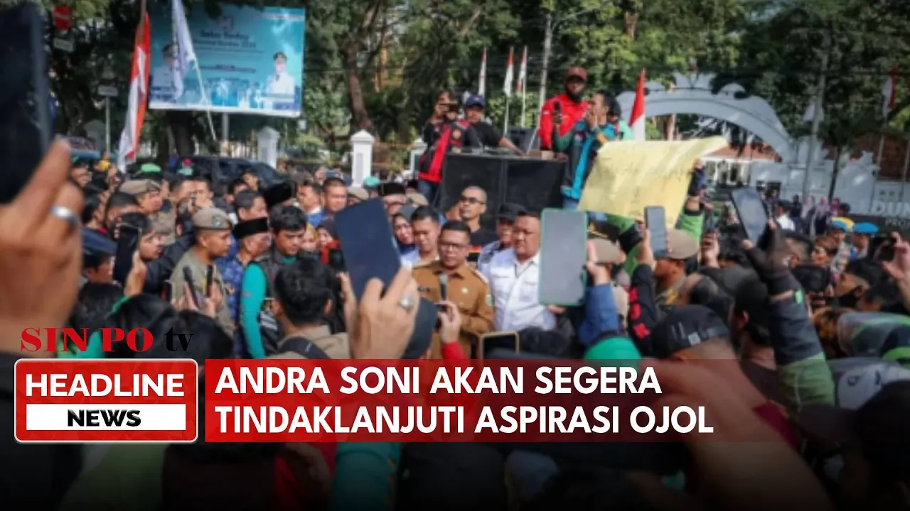 Andra Soni Akan Segera Tindaklanjuti Aspirasi Ojol