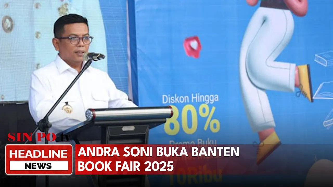 Andra Soni Buka Banten Book Fair 2025