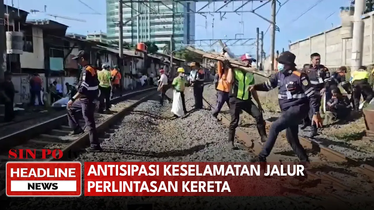 Antisipasi Keselamatan Jalur Perlintasan Kereta