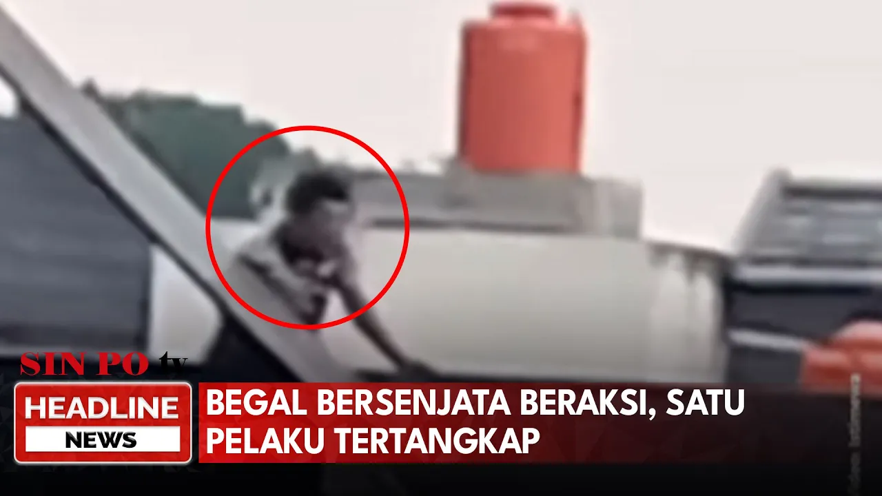 Begal Bersenjata Beraksi, Satu Pelaku Tertangkap