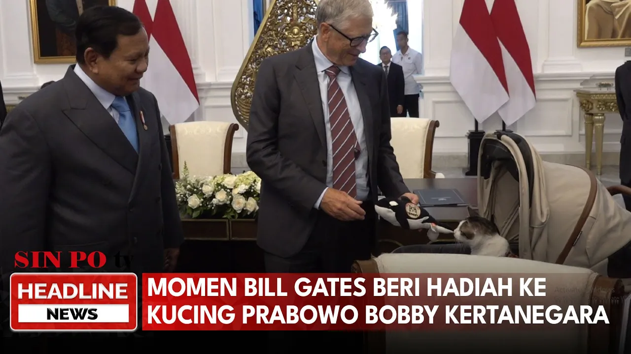 Bill Gates Beri Hadiah Ke Bobby Kertanegara