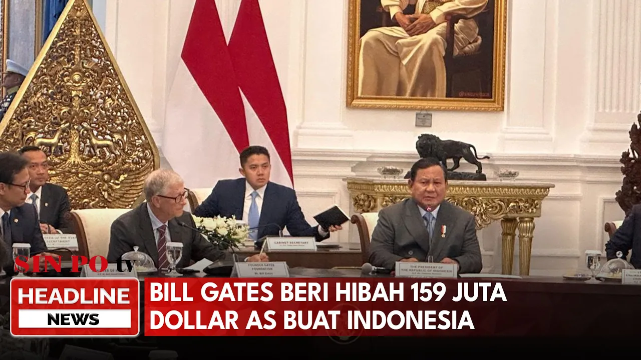 Bill Gates Beri Hibah 159 Juta Dolar AS Buat Indonesia