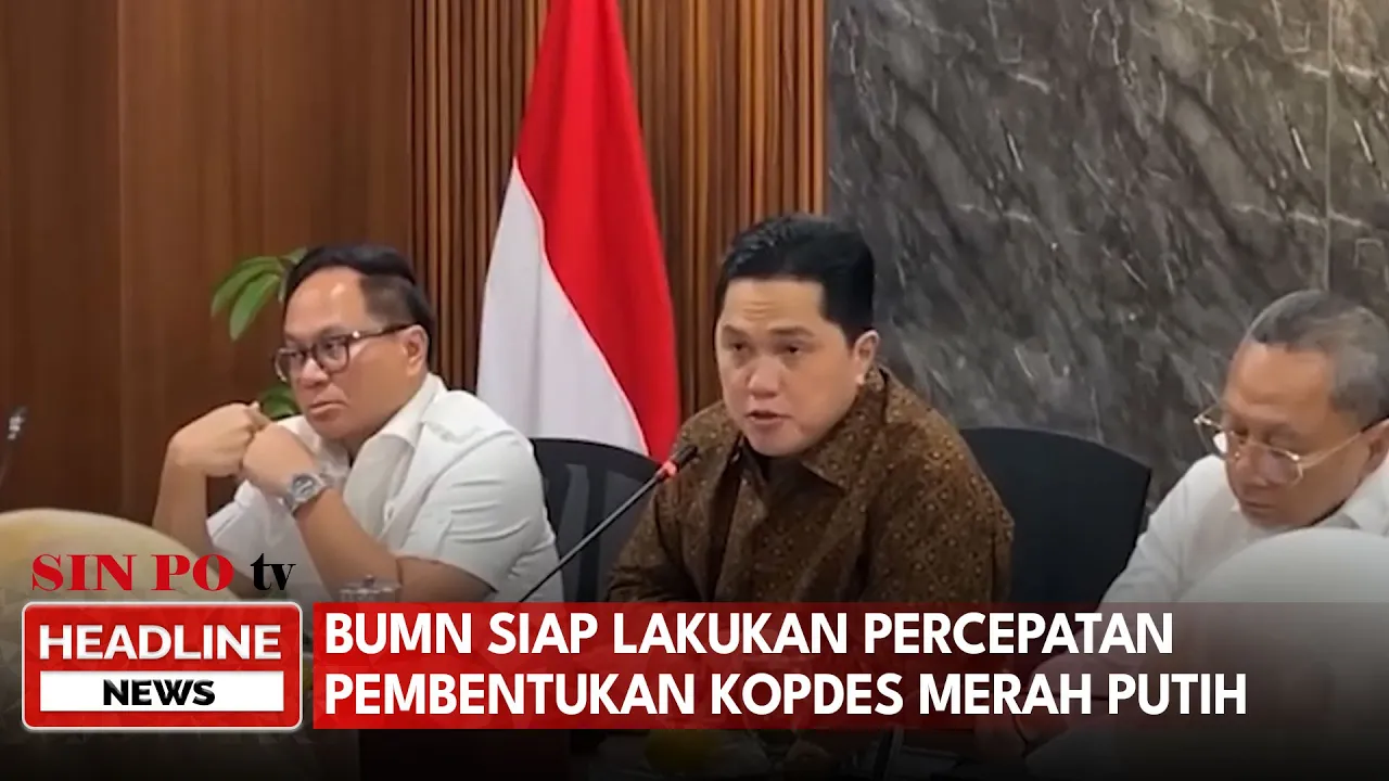 BUMN Siap Lakukan Percepatan Pembentukan Kopdes Merah Putih