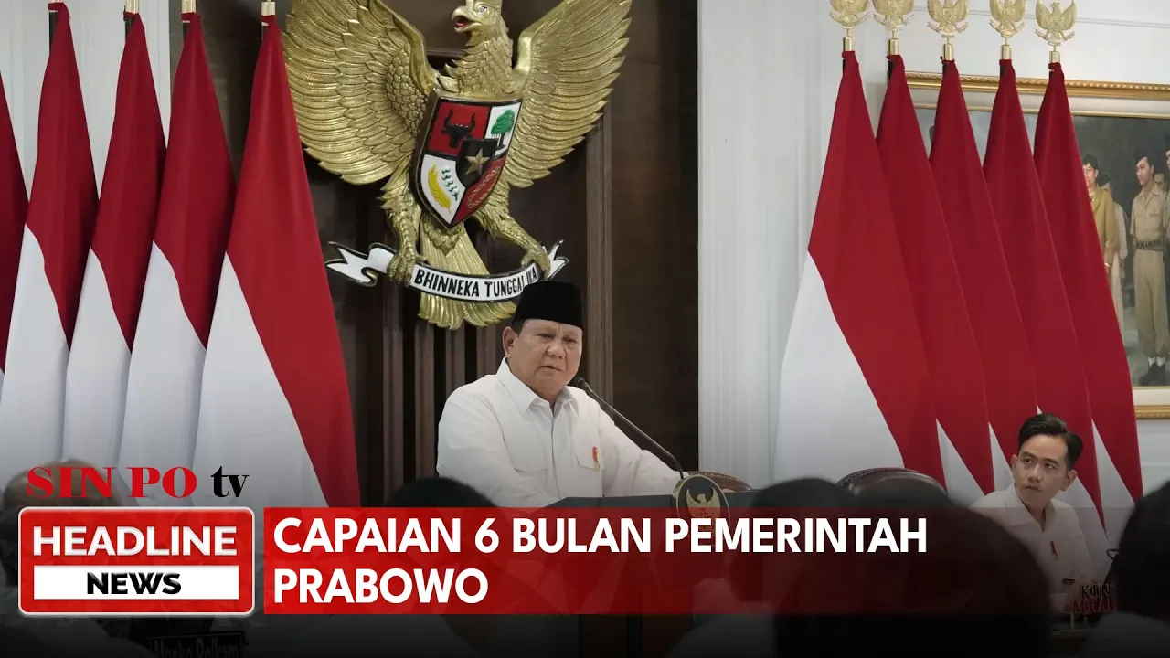 Capaian 6 Bulan Pemerintah Prabowo