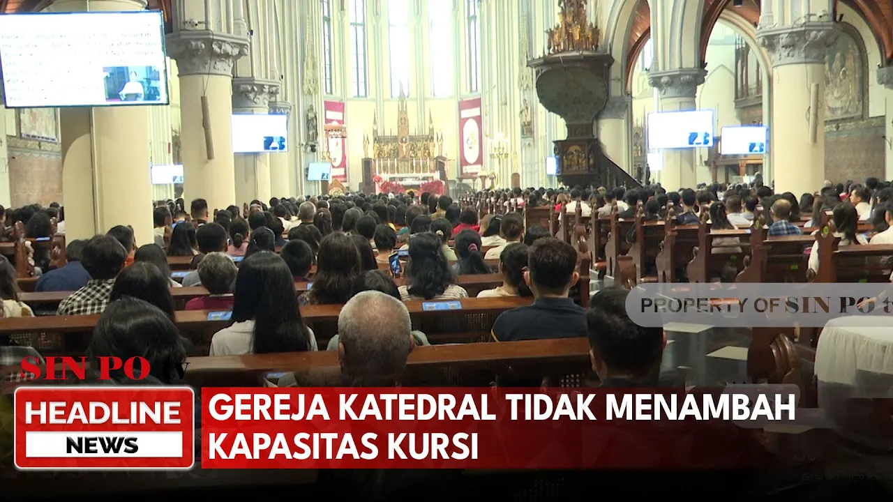 Gereja Katedral Tidak Menambah Kapasitas Kursi