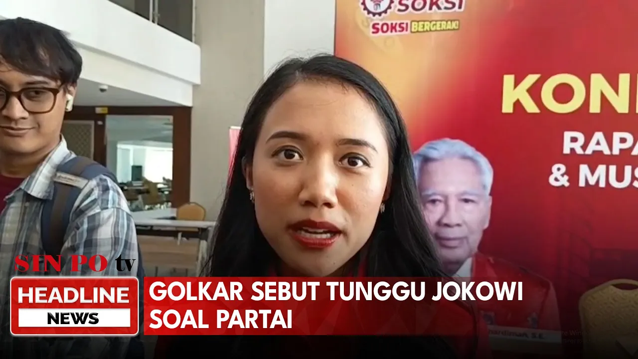 Golkar Sebut Tunggu Jokowi Soal Partai