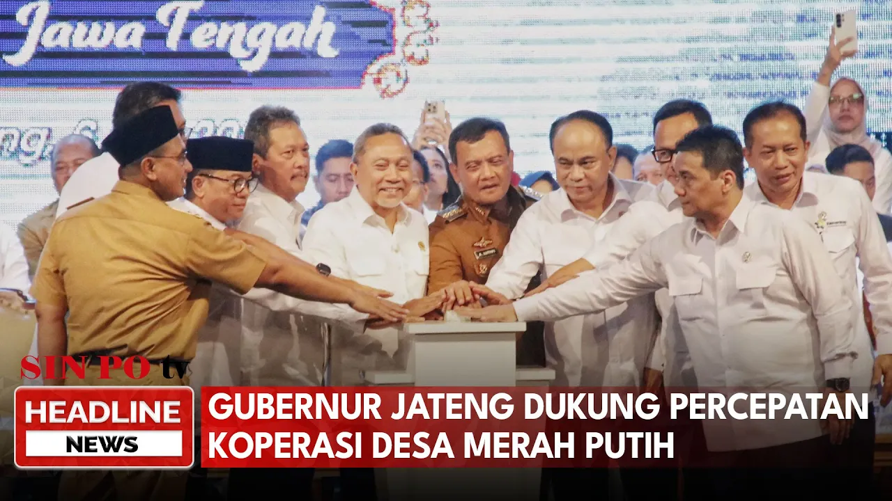 Gubernur Jateng Dukung Percepatan Koperasi Desa Merah Putih