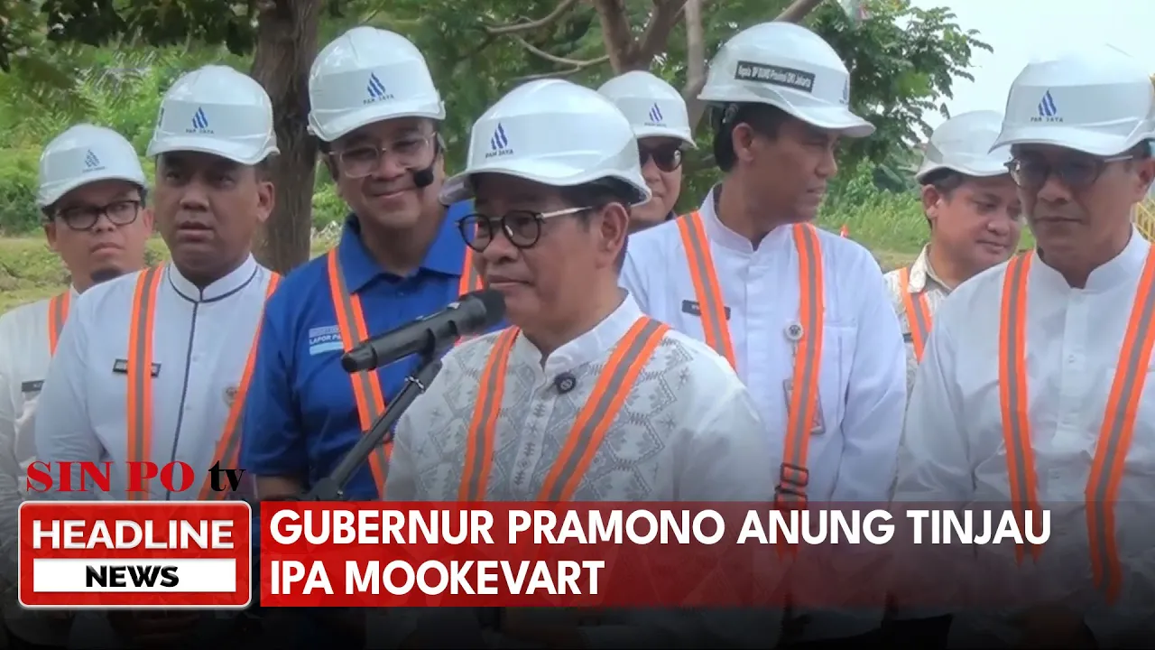Gubernur Pramono Anung Tinjau IPA Mookevart