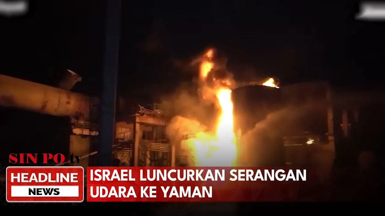 Israel Luncurkan Serangan Udara Ke Yaman