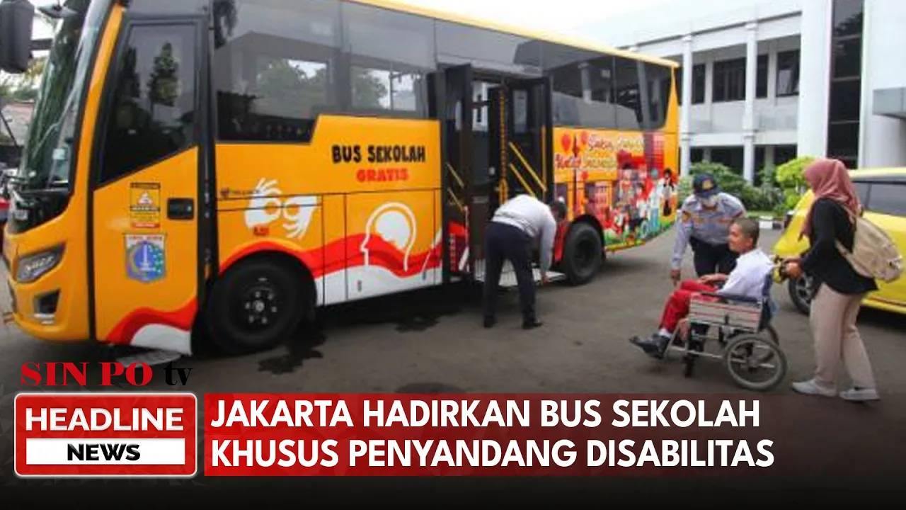 Jakarta Hadirkan Bus Sekolah Khusus Penyandang Disabilitas