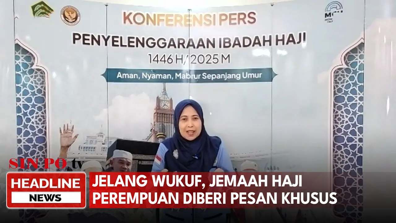 Jelang Wukuf, Jemaah Haji Perempuan Diberi Pesan Khusus