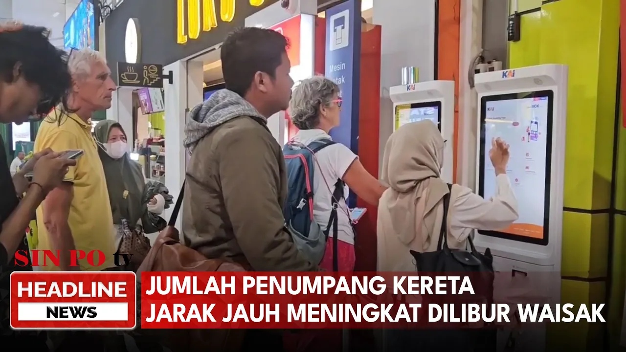 Jumlah Penumpang Kereta Jarak Jauh Meningkat Di Libur Waisak