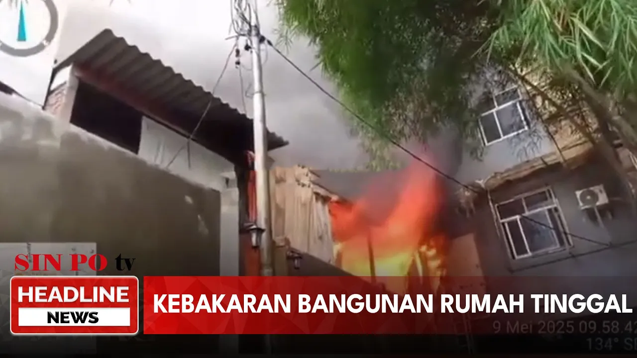 Kebakaran Bangunan Rumah Tinggal