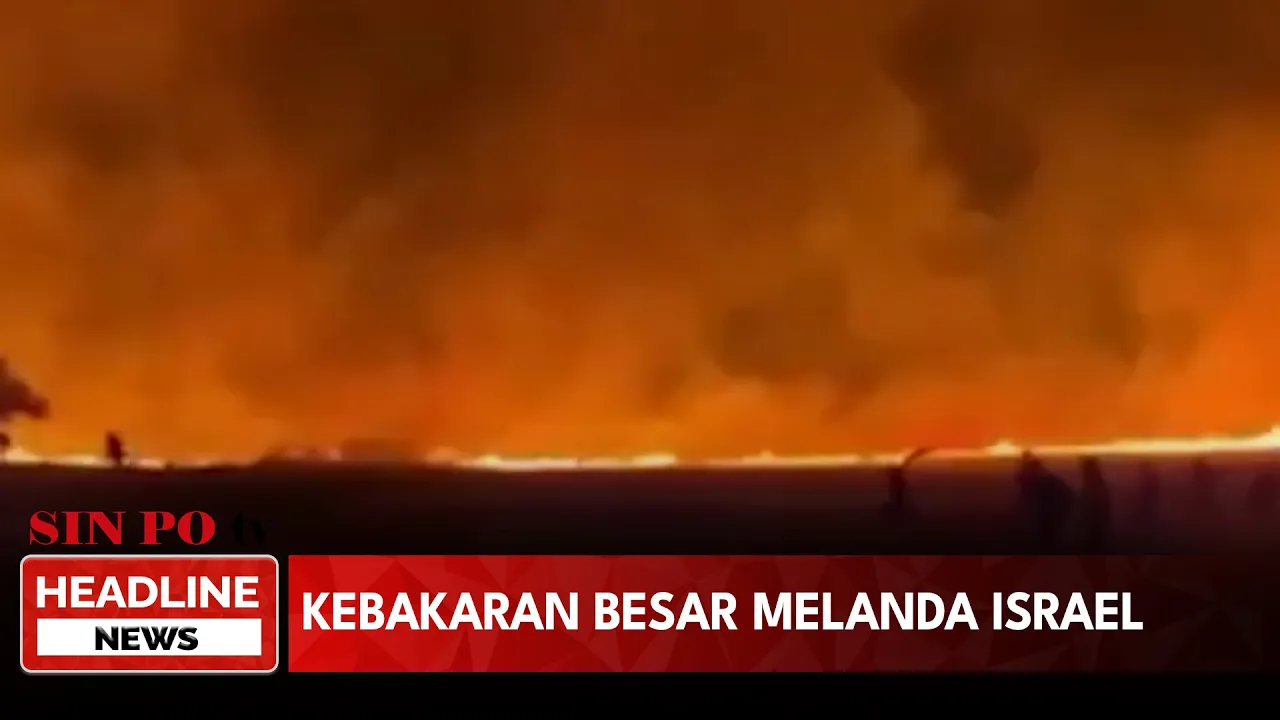 Kebakaran Besar Melanda Israel