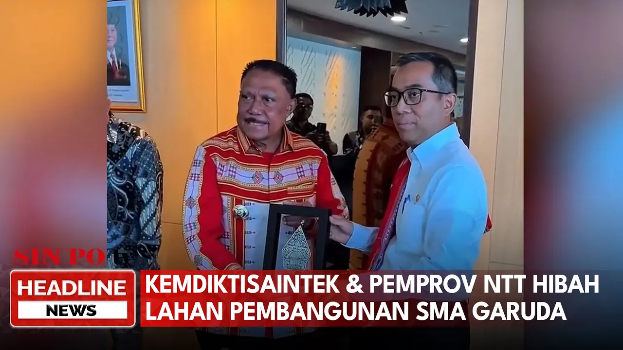 Kemdiktisaintek & Pemprov NTT Hibah Lahan Pembangunan SMA Garuda