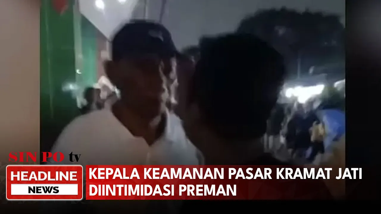 Kepala Keamanan Pasar Kramat Jati Diintimidasi Preman