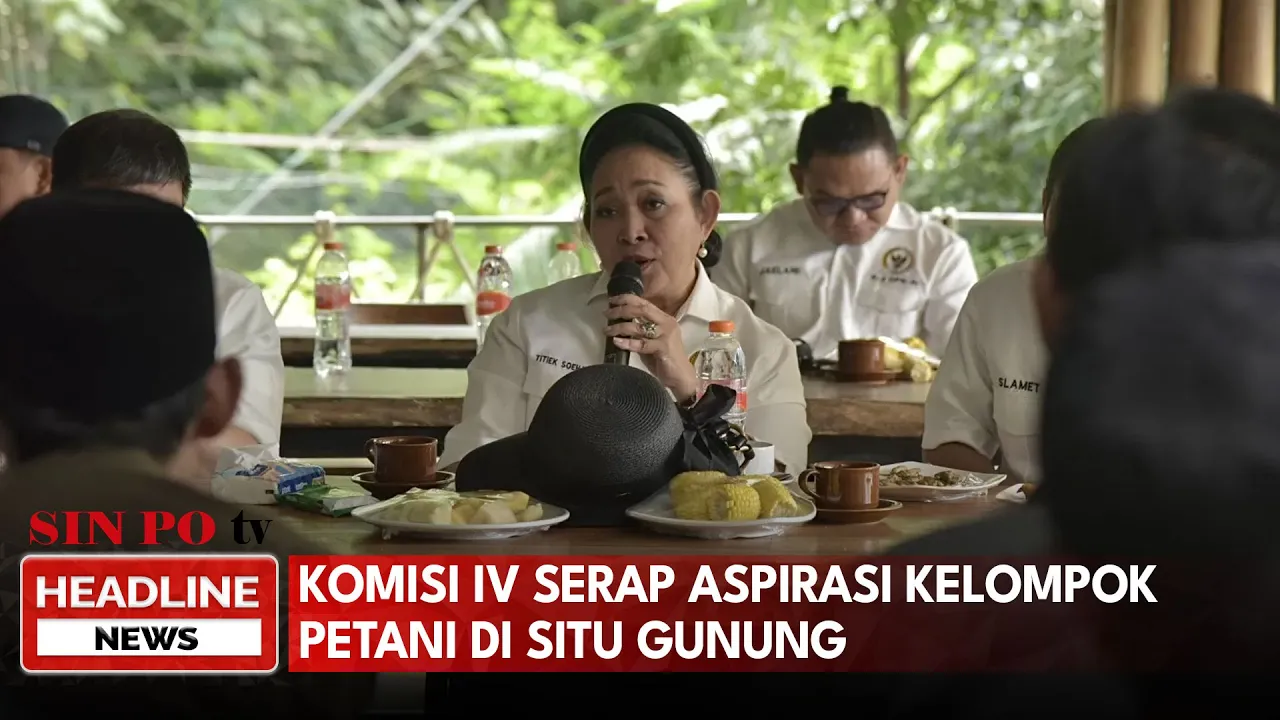 Komisi IV Serap Aspirasi Kelompok Petani Di Situ Gunung