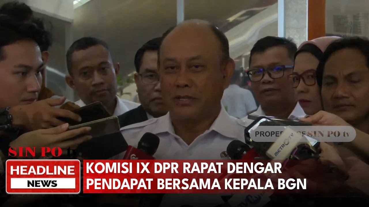 Komisi IX DPR Rapat Dengar Pendapat Bersama Kepala BGN