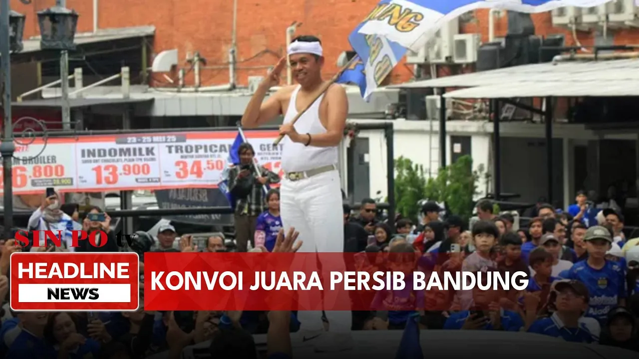Konvoi Juara Persib Bandung