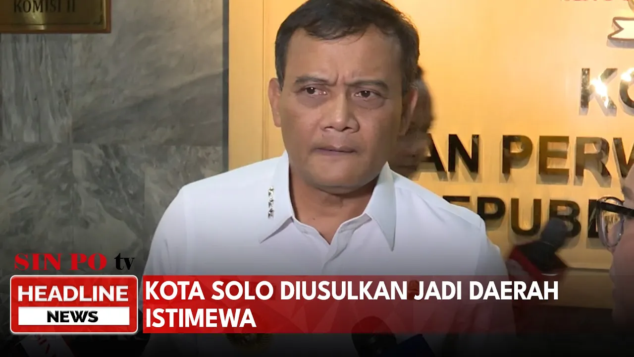 Kota Solo Diusulkan Jadi Daerah Istimewa