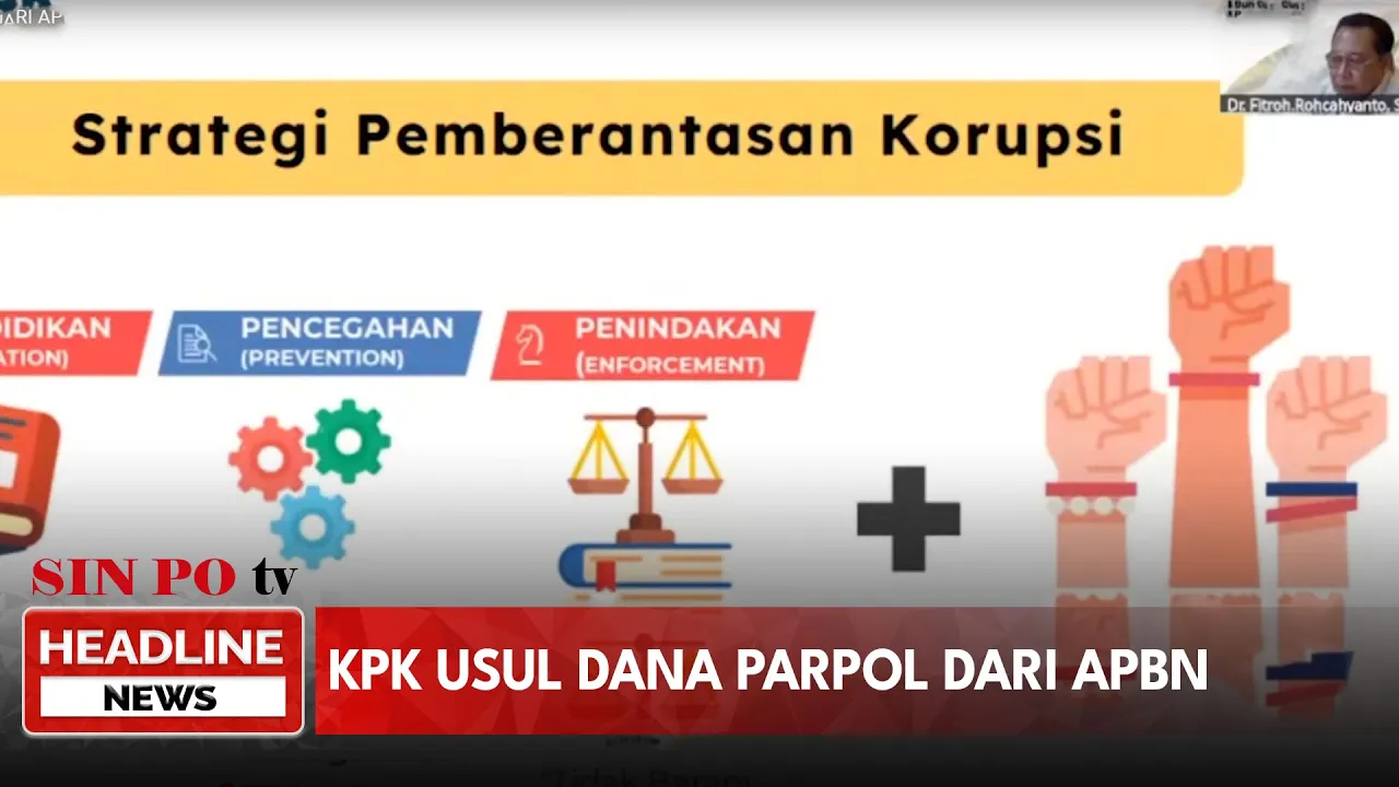 KPK Usul Pemerintah Beri Dana Besar Kepada Parpol Dari APBN Guna Mencegah Terjadinya Korupsi