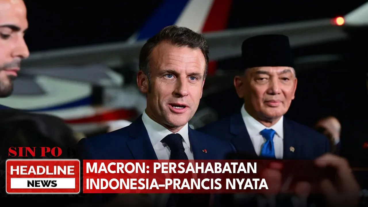 Macron: Persahabatan Indonesia–Prancis Nyata, Bukan Sekadar Kata