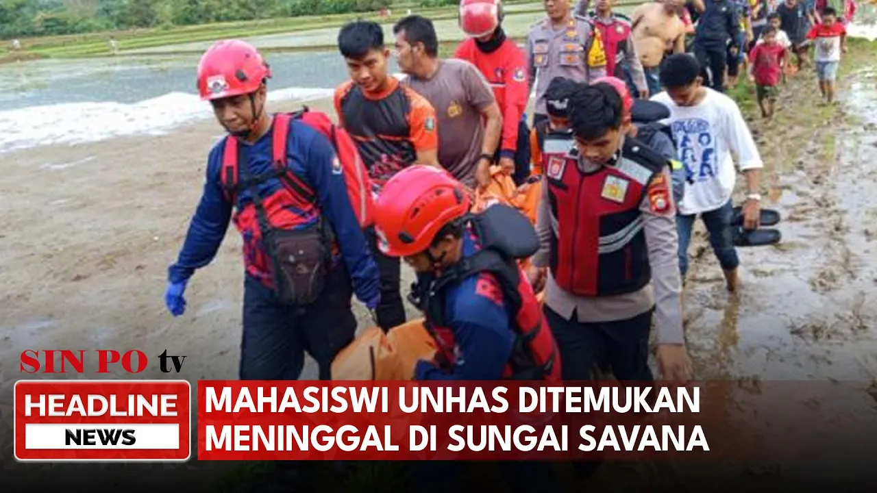 Mahasiswi Unhas Ditemukan Meninggal Di Sungai Savana
