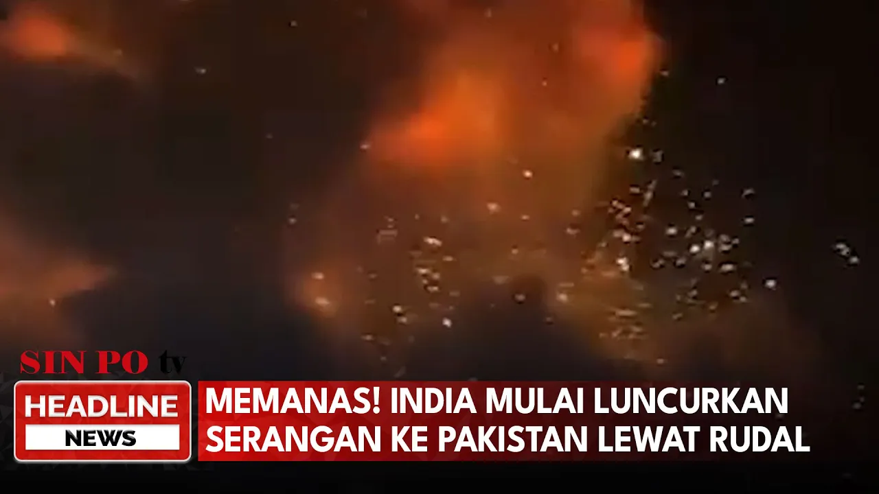 Memanas! India Mulai Luncurkan Serangan Ke Pakistan Lewat Rudal Udara