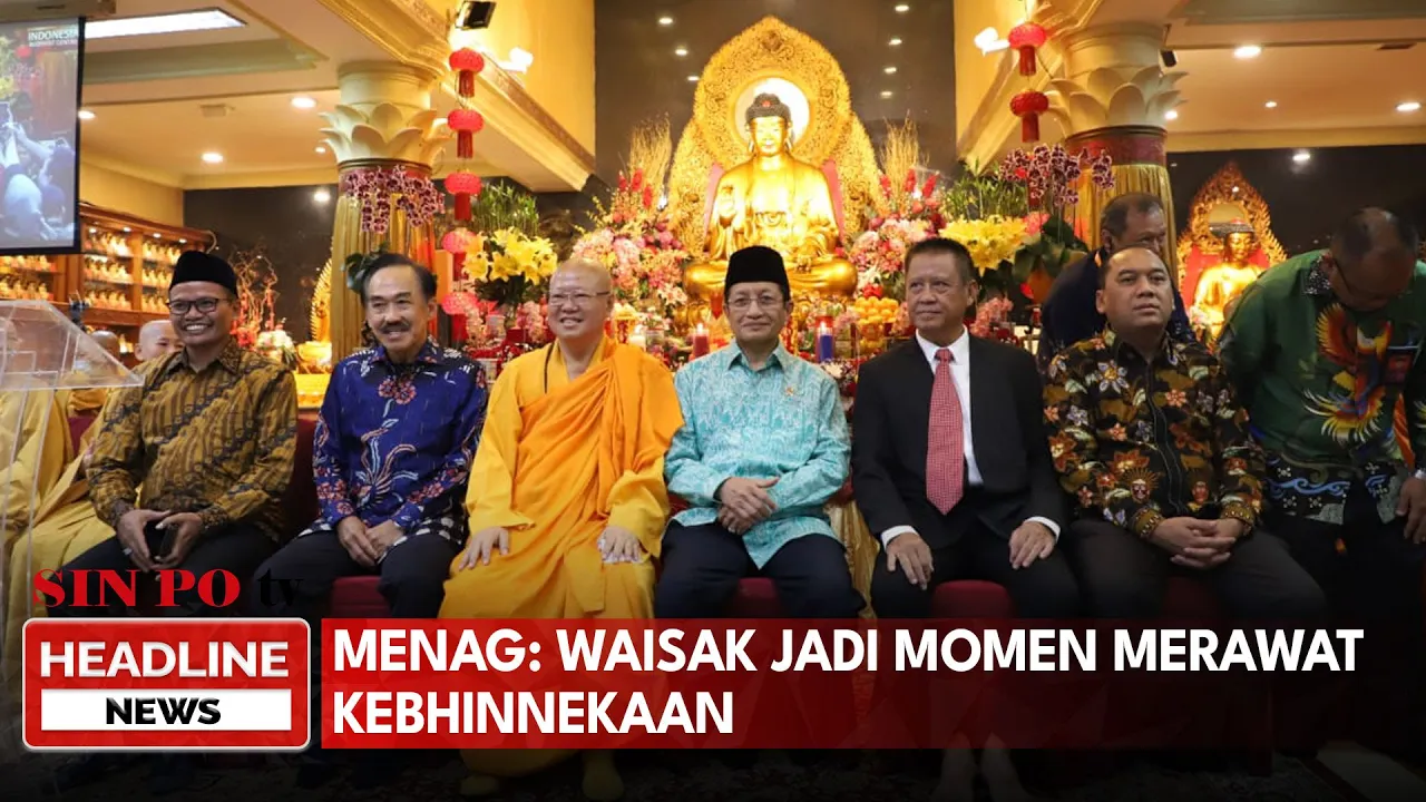 Menag: Waisak Jadi Momen Merawat Kebhinnekaan