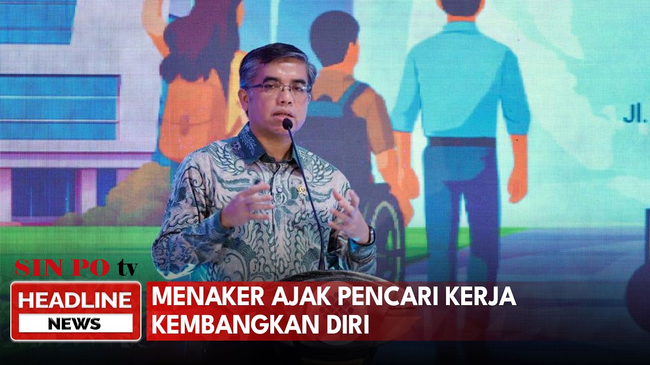 Menaker Ajak Pencari Kerja Kembangkan Diri