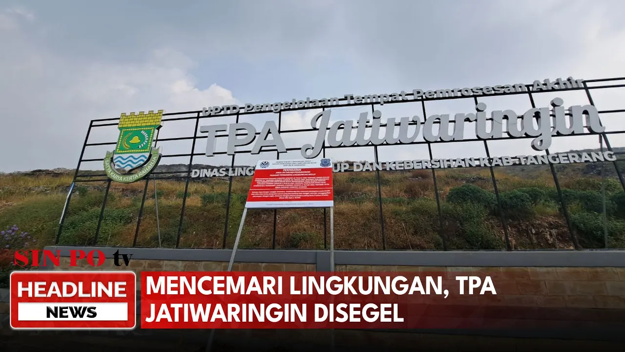 Mencemari Lingkungan, TPA Jatiwaringin Disegel