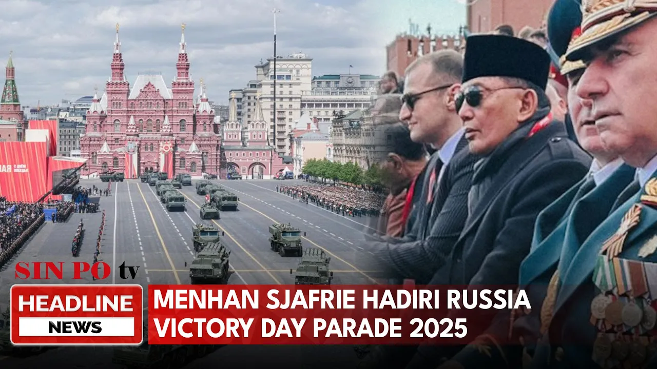 Menhan Sjafrie Hadiri Russia Victory Day Parade 2025