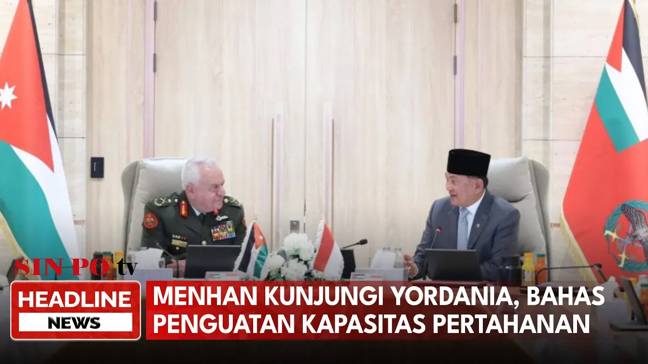 Menhan Sjafrie Kunjungi Yordania, Bahas Penguatan Kapasitas Pertahanan