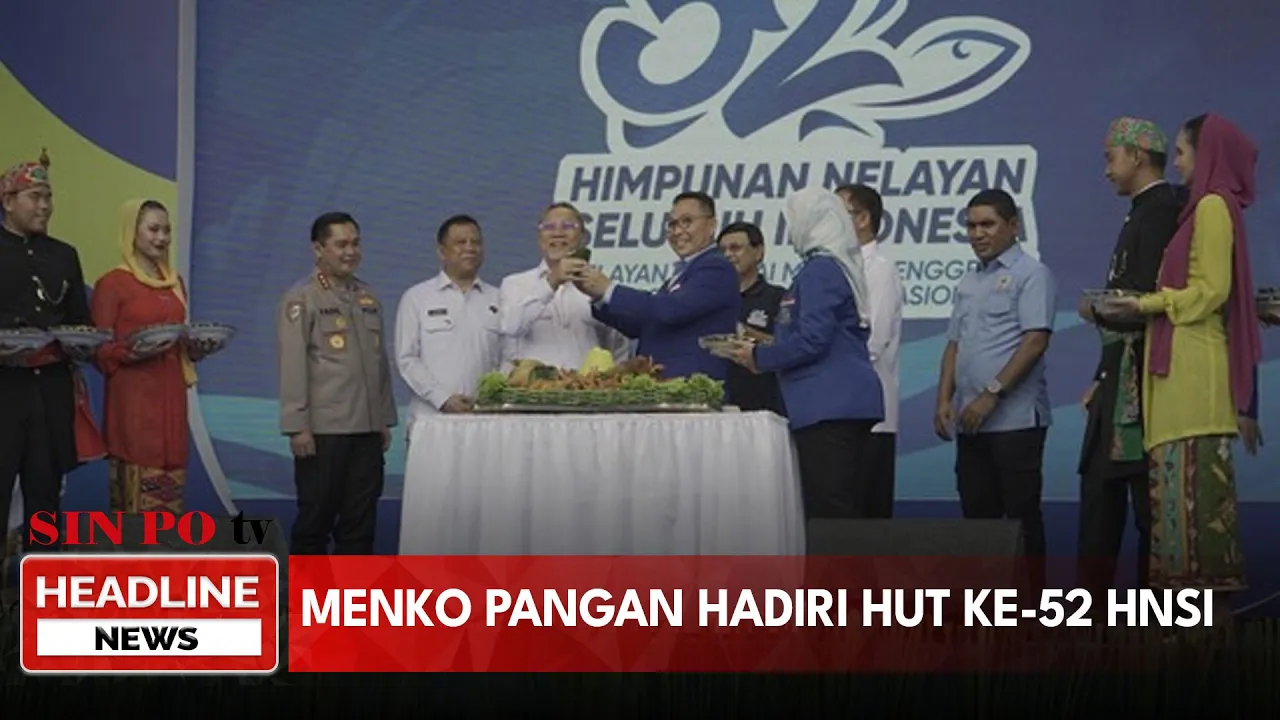 Menko Pangan Hadiri HUT ke-52 HNSI