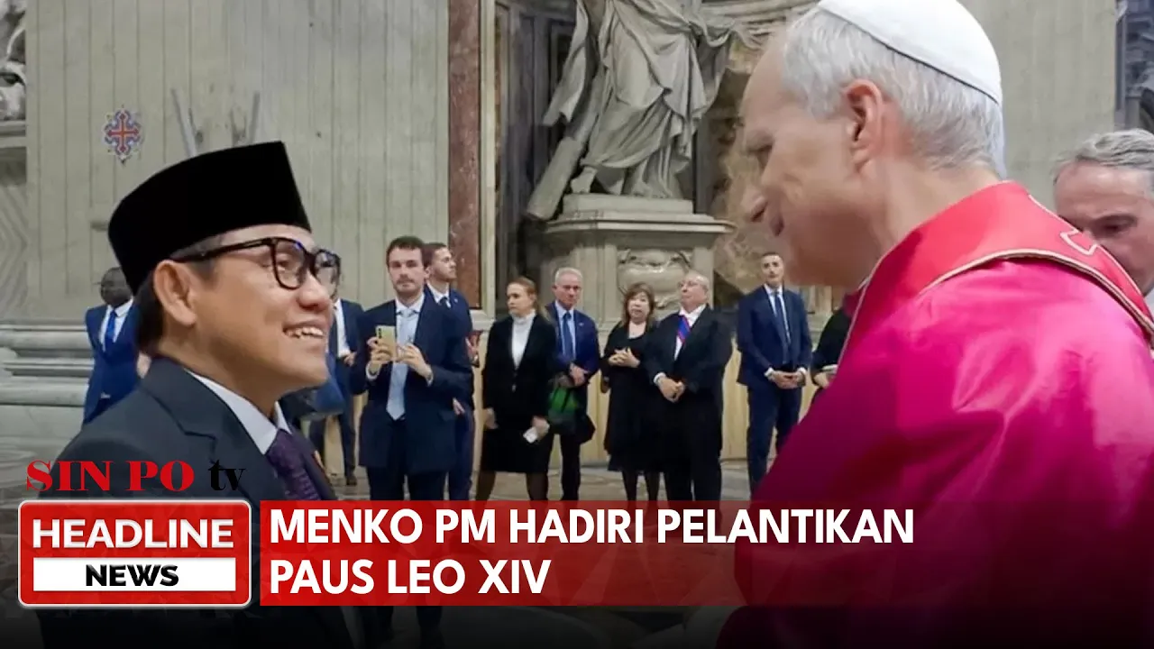 Menko PM Hadiri Pelantikan Paus Leo XIV