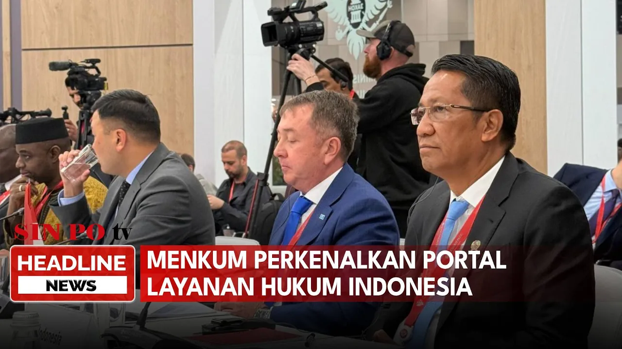 Menkum Perkenalkan Portal Layanan Hukum Indonesia