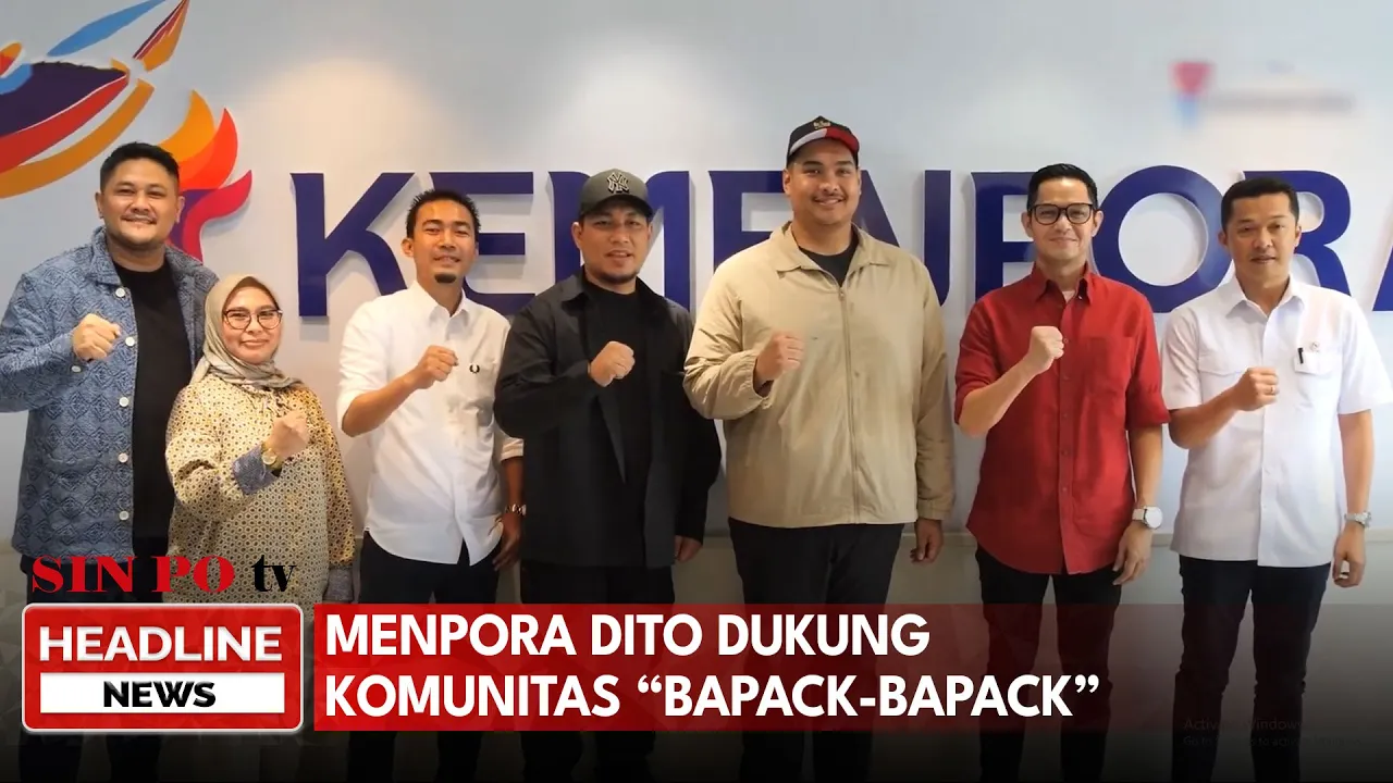 Menpora Dito Dukung Komunitas “Bapack-Bapack”
