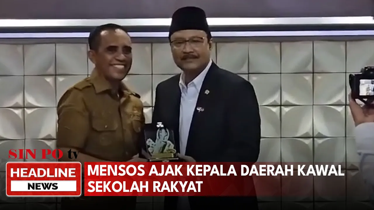 Mensos Ajak Kepala Daerah Kawal Sekolah Rakyat