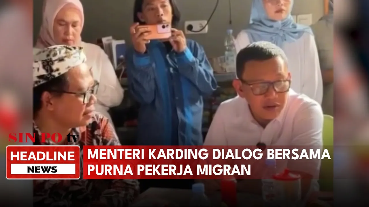 Menteri Karding Dialog Bersama Purna Pekerja Migran