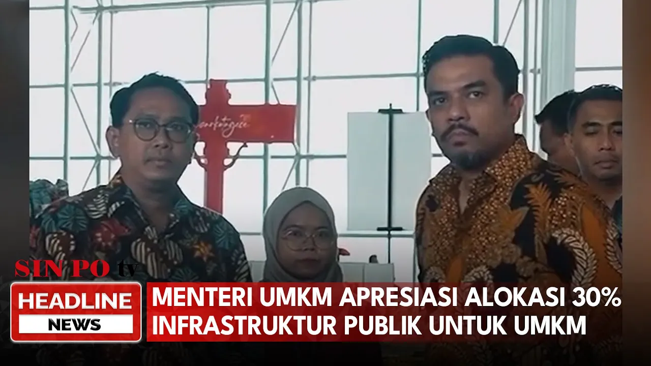 Menteri UMKM Apresiasi Alokasi 30% Infrastruktur Publik untuk UMKM