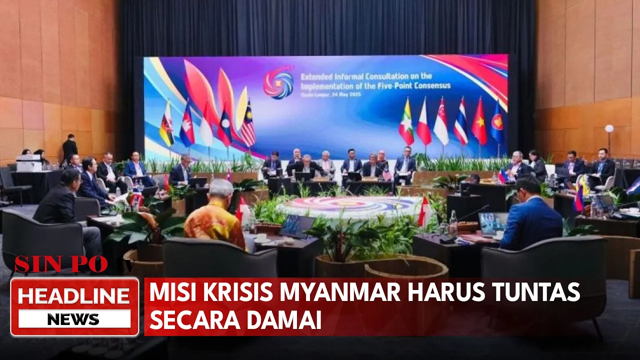 Misi Krisis Myanmar Harus Tuntas Secara Damai