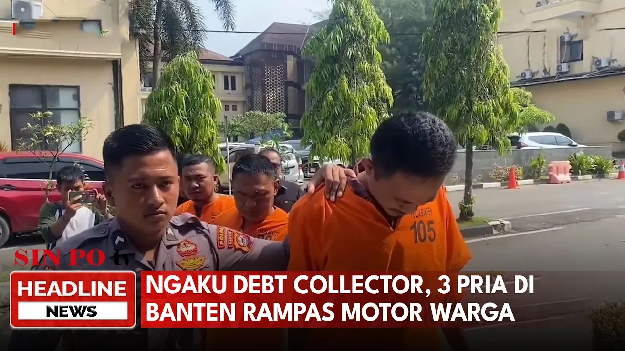 Ngaku Debt Collector, 3 Pria di Banten Rampas Motor Warga