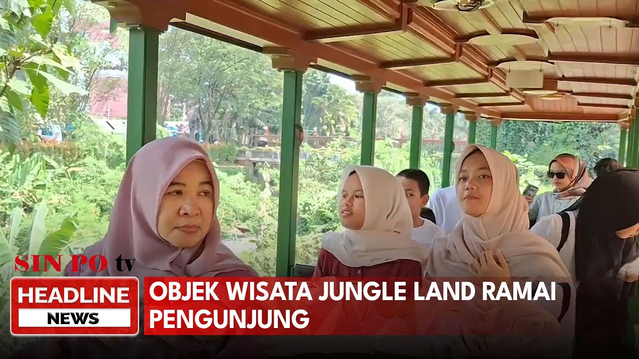 Objek Wisata Jungle Land Ramai Pengunjung