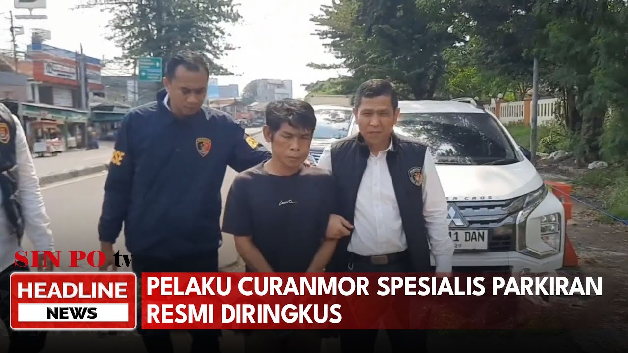 Pelaku Curanmor Spesialis Parkiran Resmi Diringkus